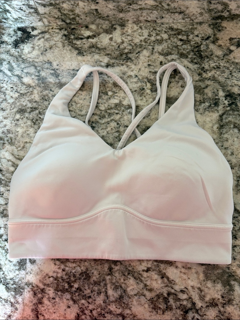 lululemon athletica Light Pink Cross-Back Sports Bra